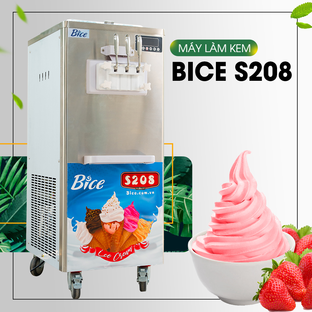 Máy Làm Kem Tươi Bice S208